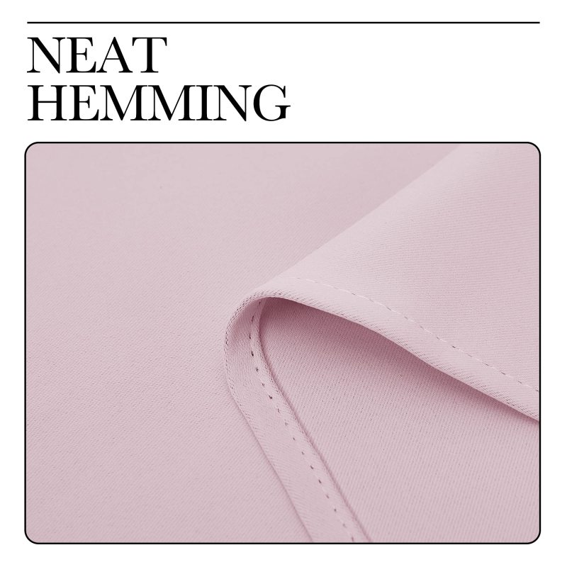 Plain Pink Plain Polyester wide blackout curtains blackout curtain panels for girls room rpet blackout curtain & Drapes Fabric