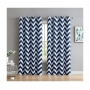 Chevron Print Thermal Insulated Blackout Curtain, Wholesale Amazon High Quality Hotel Blackout Curtain/