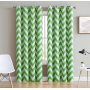 Chevron Print Thermal Insulated Blackout Curtain, Wholesale Amazon High Quality Hotel Blackout Curtain/