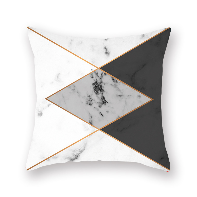 Marbling Cushion Cover Wholesale,45X45 Customis Cushion Cover/