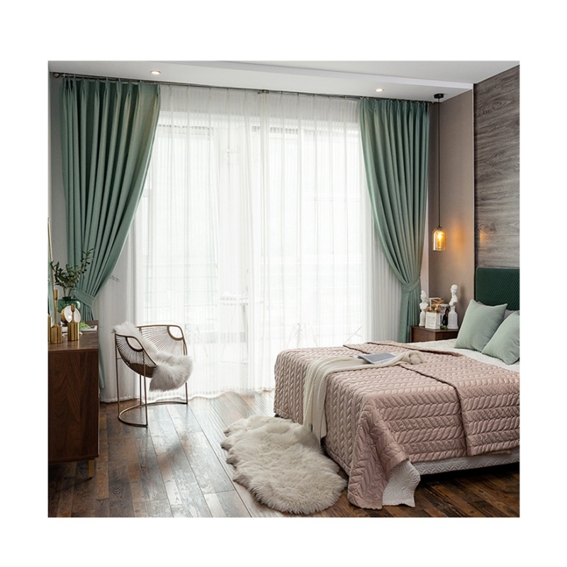 hot sale readymade blackout curtains for the living room