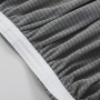 1/2/3/4Seater Gray Corn Kernel Cover Knitted Sofa Cover, High Quality Polar Fleece Bedroom Solid Sectional Elastic Sofa Cover/