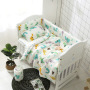 Nursery School 100% Cotton Bedding Set Baby Bedsheet, Custom 3 Piece Suit Cartoon Bedding Sets/