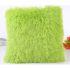 Series Style Faux Fur Throw Pillow Case, Super Soft Fur Cushion Cover For Living Room/