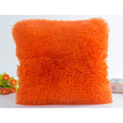 Series Style Faux Fur Throw Pillow Case, Super Soft Fur Cushion Cover For Living Room/