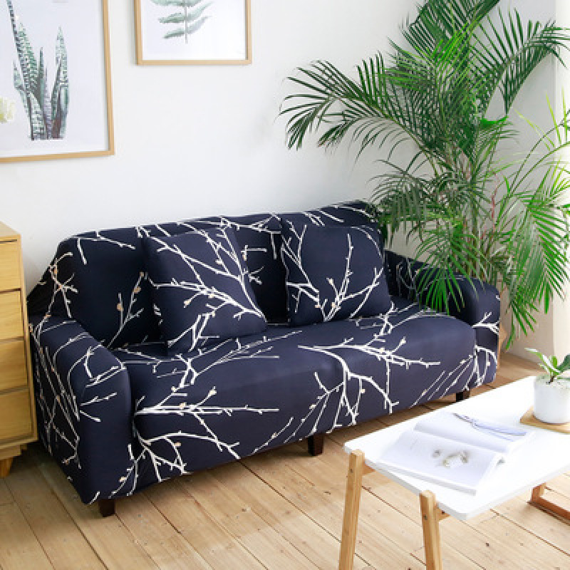 Stocks 100% Cotton Sofa Slip Covers,High Quality Dustproof Sofa Stretch Cover/