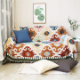 Multifunction Geometry Throw Blanket Sofa Decorative Slipcover Cobertor Sofa Beds Travel Stitching Blankets For Bed/