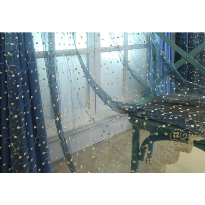 Online store invisible tulle cortinas para sala, Amazon top seller 2019 lace valance curtains@