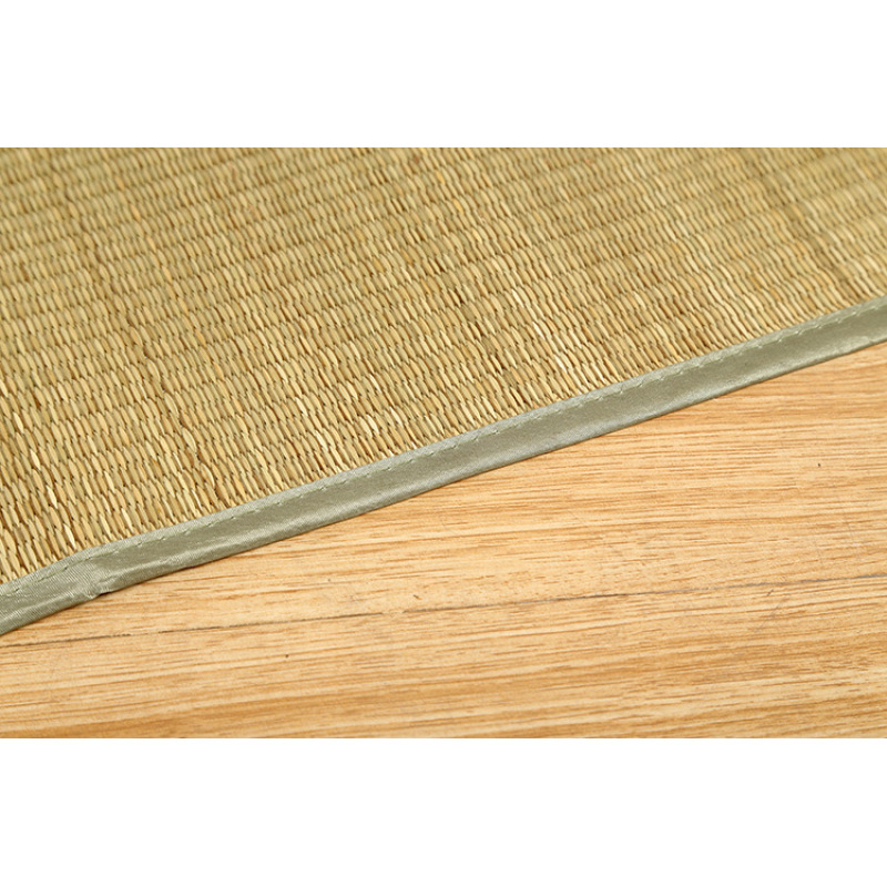 High quality natural Children mat two-sided 50*100cm/60*120cm rush mat straw bed sheet and pillowcase Two Piece Set