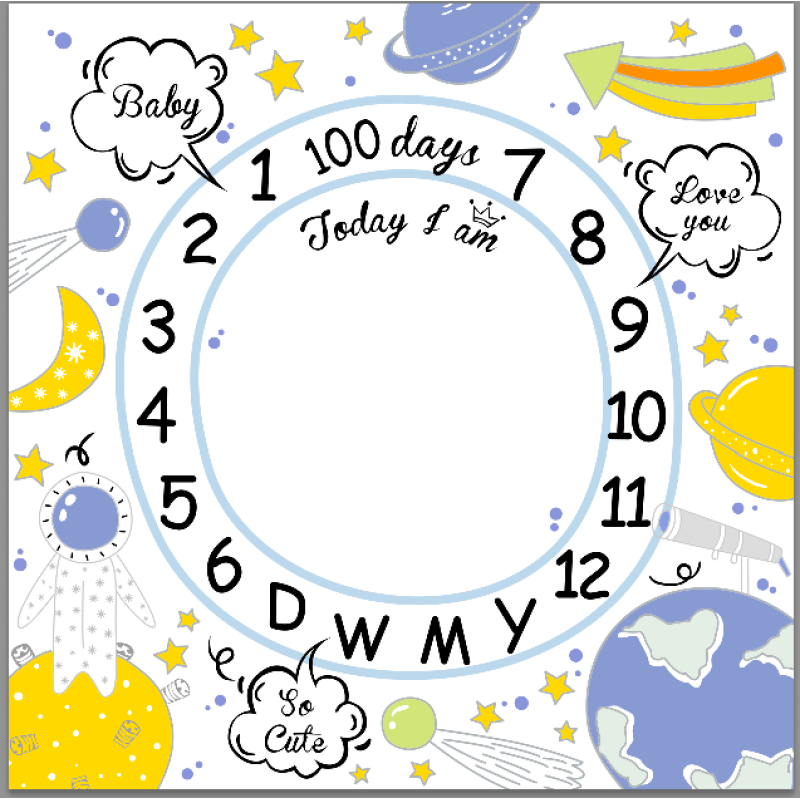 Baby photo blanket Child photo blanket baby boy and girl photo blanket color/