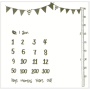 Baby photo blanket Child photo blanket baby boy and girl photo blanket color/