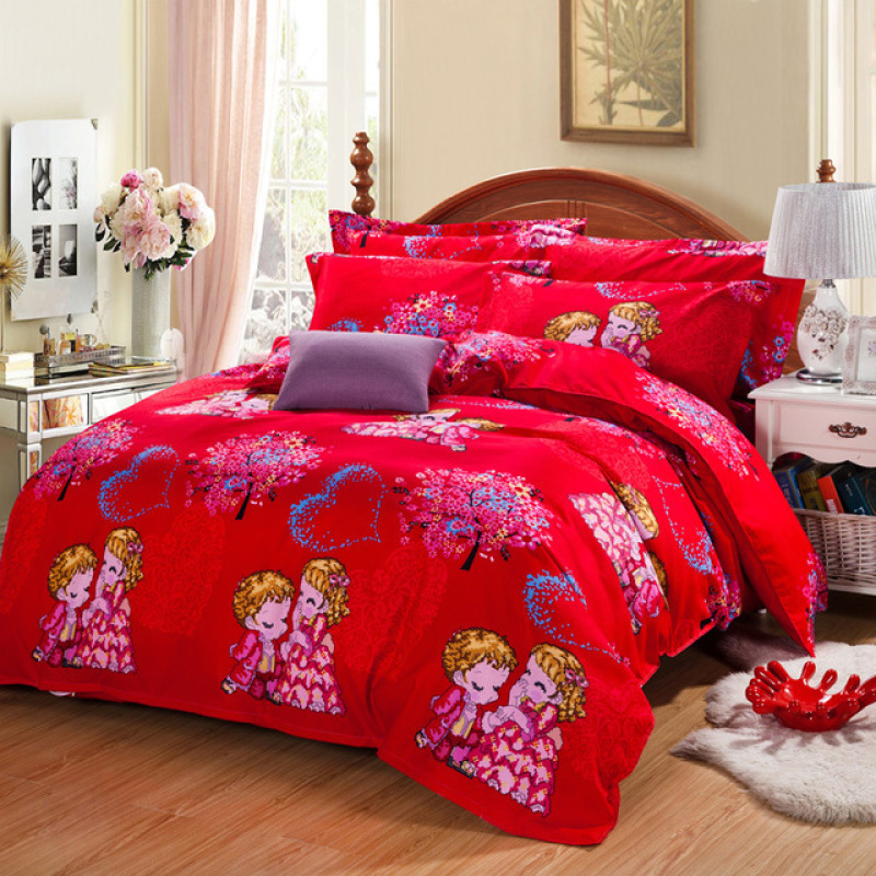 Super King Geometry Bed Set,Cover Bed Bedding Set#
