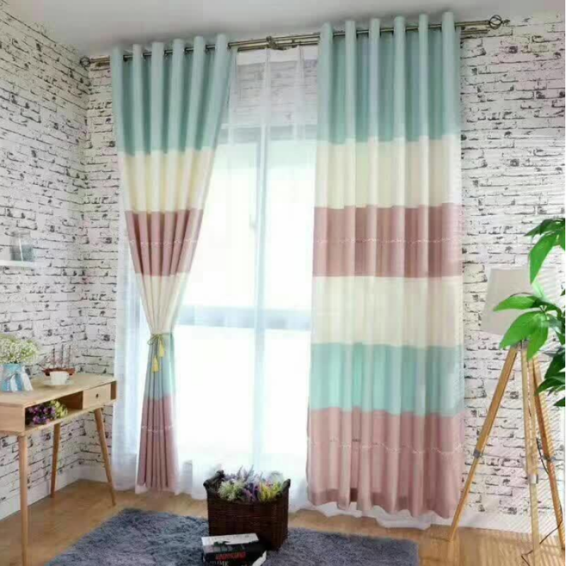 Best Selling Products Bedroom Linen curtain,Wholesale Goods Living Room Sets Curtain Blackout Piece Sale/