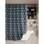Bathroom Shower Curtain Toilet Water Partition, Set Free Of Perforated Waterproof Bathroom Window Cover Curtain/