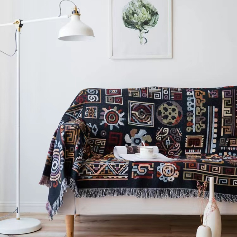 Blanket Special pattern blanket sofa cover chic, home decoration dust cover air conditioning blanket /