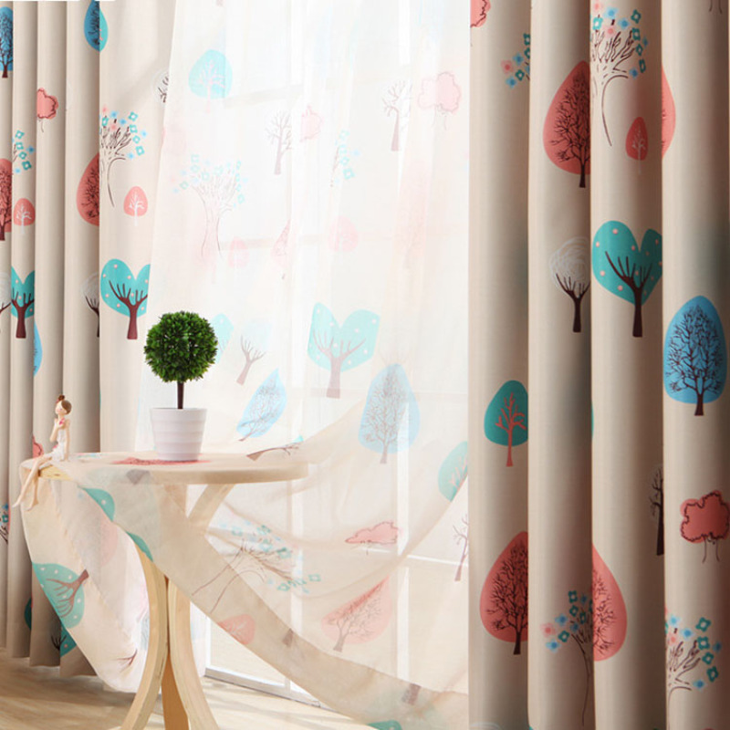 cartoon curtain fabric