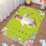 Newborn Baby Monthly Growth Photography Props Background Cloth for Rug Baby Boy Girls Photography Accessories Milestone Blanket/