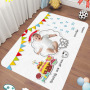 Newborn Baby Monthly Growth Photography Props Background Cloth for Rug Baby Boy Girls Photography Accessories Milestone Blanket/