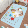 Newborn Baby Monthly Growth Photography Props Background Cloth for Rug Baby Boy Girls Photography Accessories Milestone Blanket/