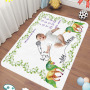Newborn Baby Monthly Growth Photography Props Background Cloth for Rug Baby Boy Girls Photography Accessories Milestone Blanket/
