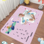 Newborn Baby Monthly Growth Photography Props Background Cloth for Rug Baby Boy Girls Photography Accessories Milestone Blanket/