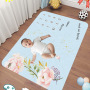Newborn Baby Monthly Growth Photography Props Background Cloth for Rug Baby Boy Girls Photography Accessories Milestone Blanket/
