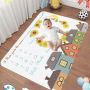 Newborn Baby Monthly Growth Photography Props Background Cloth for Rug Baby Boy Girls Photography Accessories Milestone Blanket/