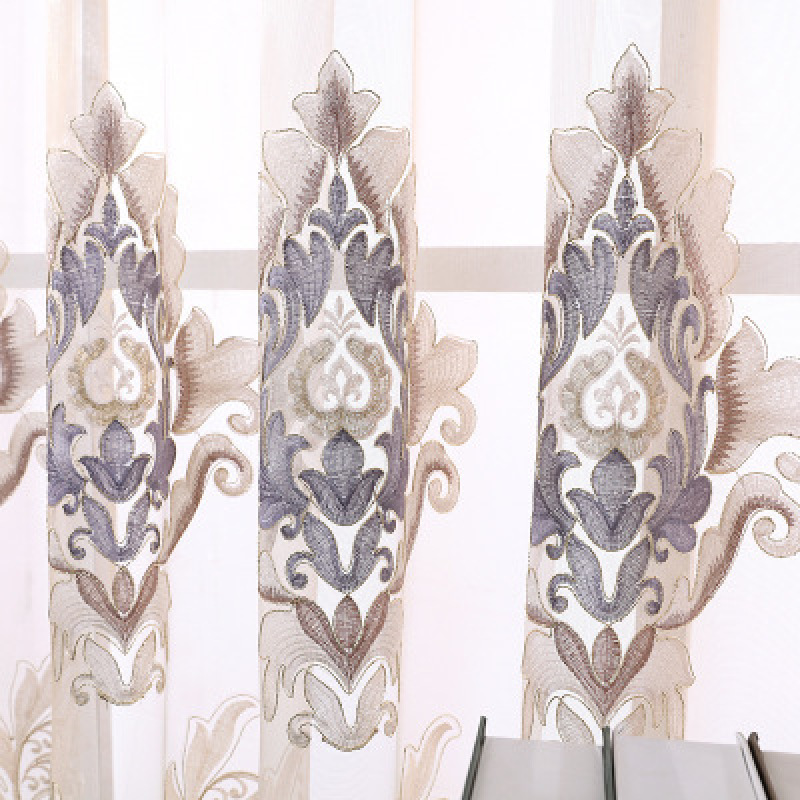 For Home Curtain For The Living Room European,China Luxury Curtains Designs Curtain With Embroidery Blackout  $