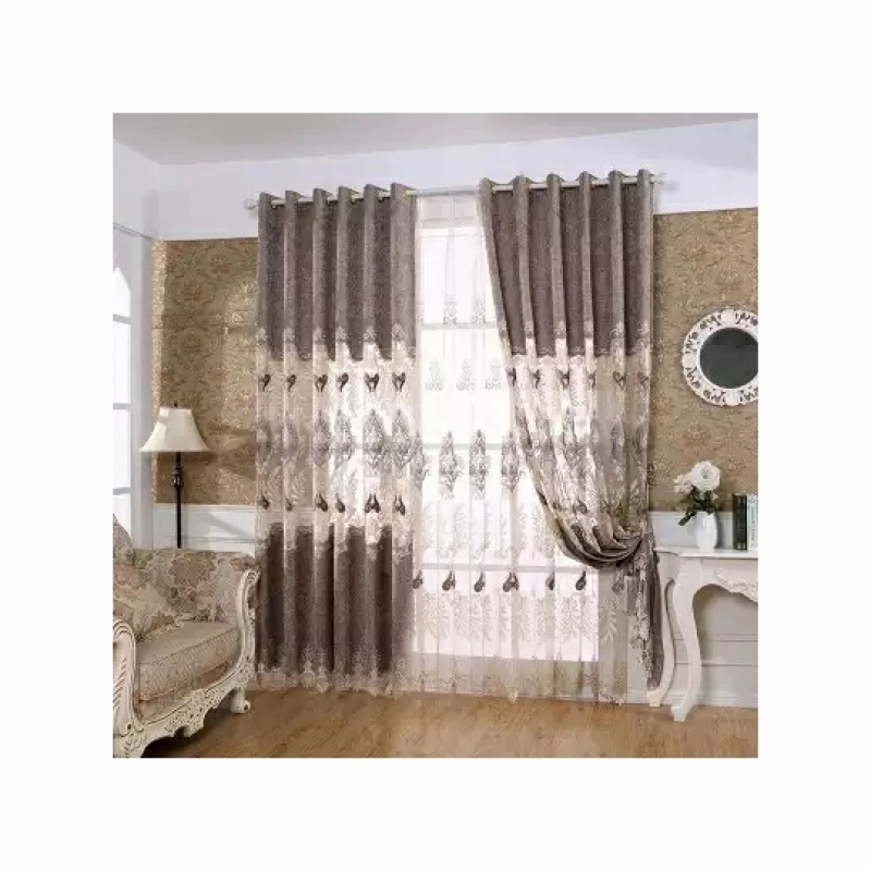 For Home Curtain For The Living Room European,China Luxury Curtains Designs Curtain With Embroidery Blackout  $