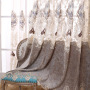 For Home Curtain For The Living Room European,China Luxury Curtains Designs Curtain With Embroidery Blackout  $