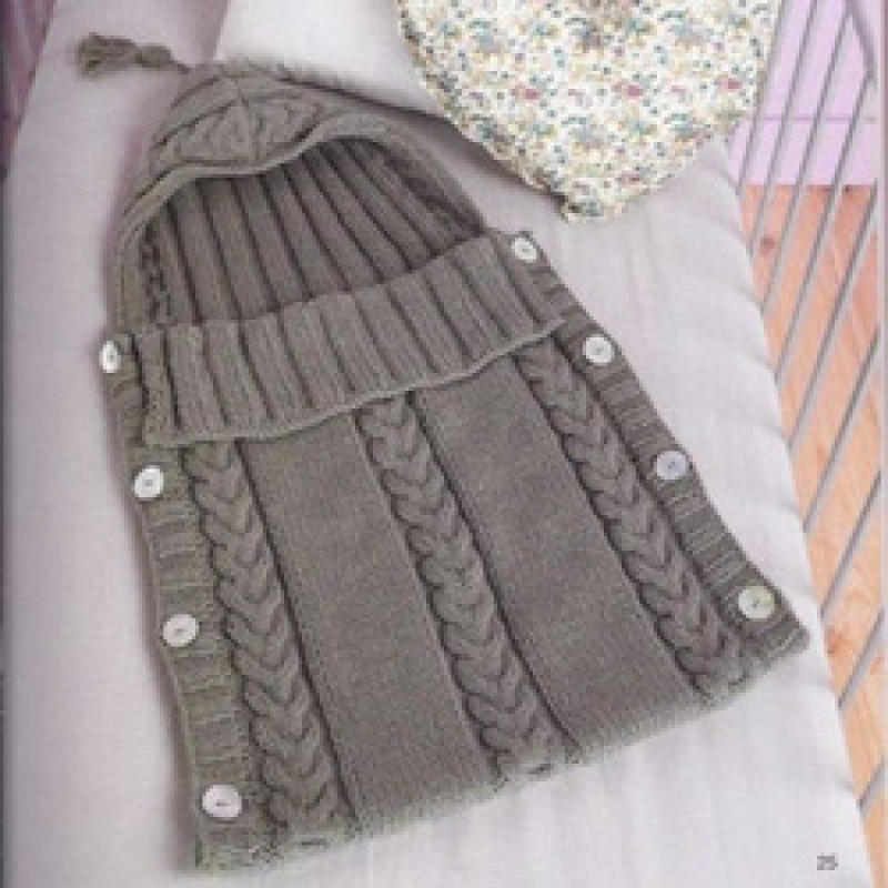 Toddler Knit Blanket Swaddle Sleeping Bag Stroller Wrap for 0-12 Newborn Baby Wrap Swaddle Blanket, Baby Kids Winter Breathable