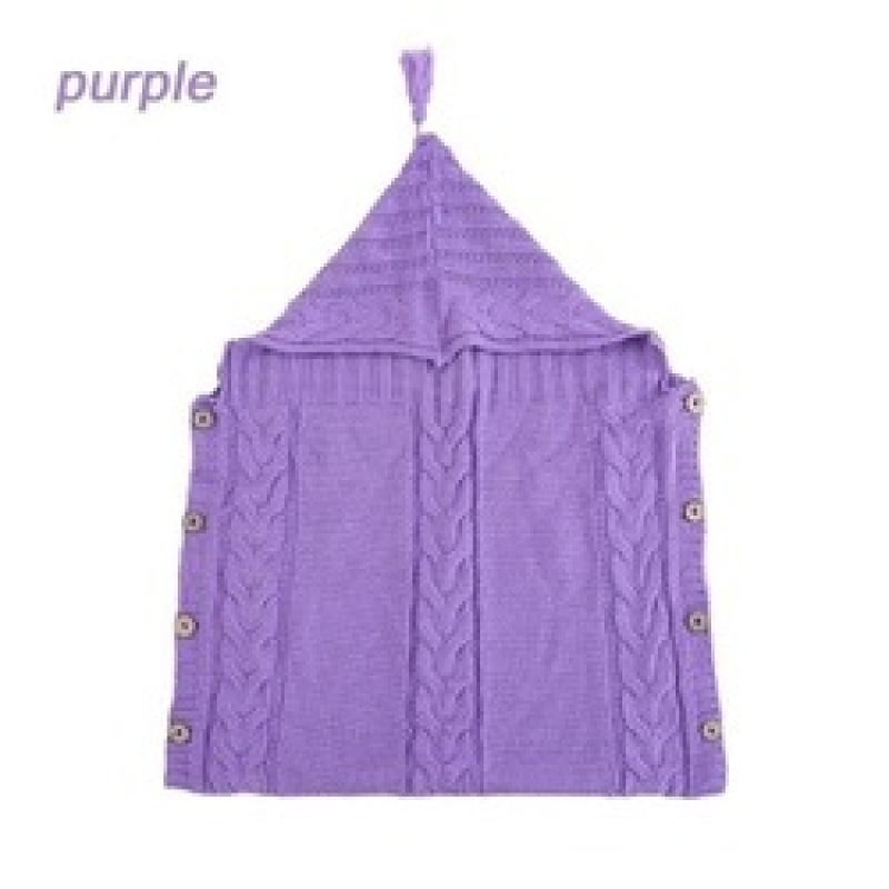 Toddler Knit Blanket Swaddle Sleeping Bag Stroller Wrap for 0-12 Newborn Baby Wrap Swaddle Blanket, Baby Kids Winter Breathable