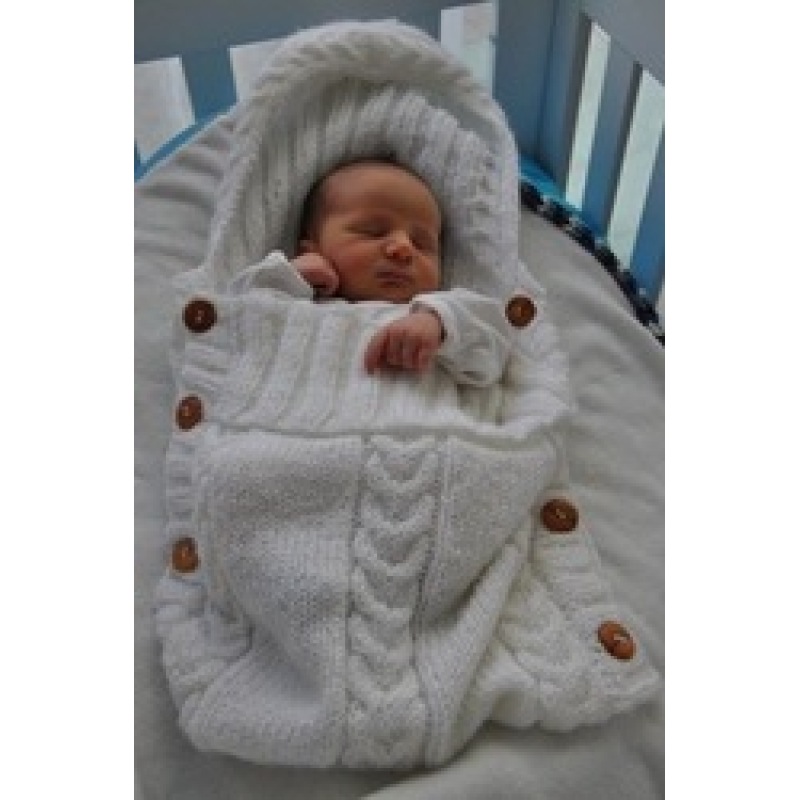 Toddler Knit Blanket Swaddle Sleeping Bag Stroller Wrap for 0-12 Newborn Baby Wrap Swaddle Blanket, Baby Kids Winter Breathable