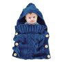 Toddler Knit Blanket Swaddle Sleeping Bag Stroller Wrap for 0-12 Newborn Baby Wrap Swaddle Blanket, Baby Kids Winter Breathable