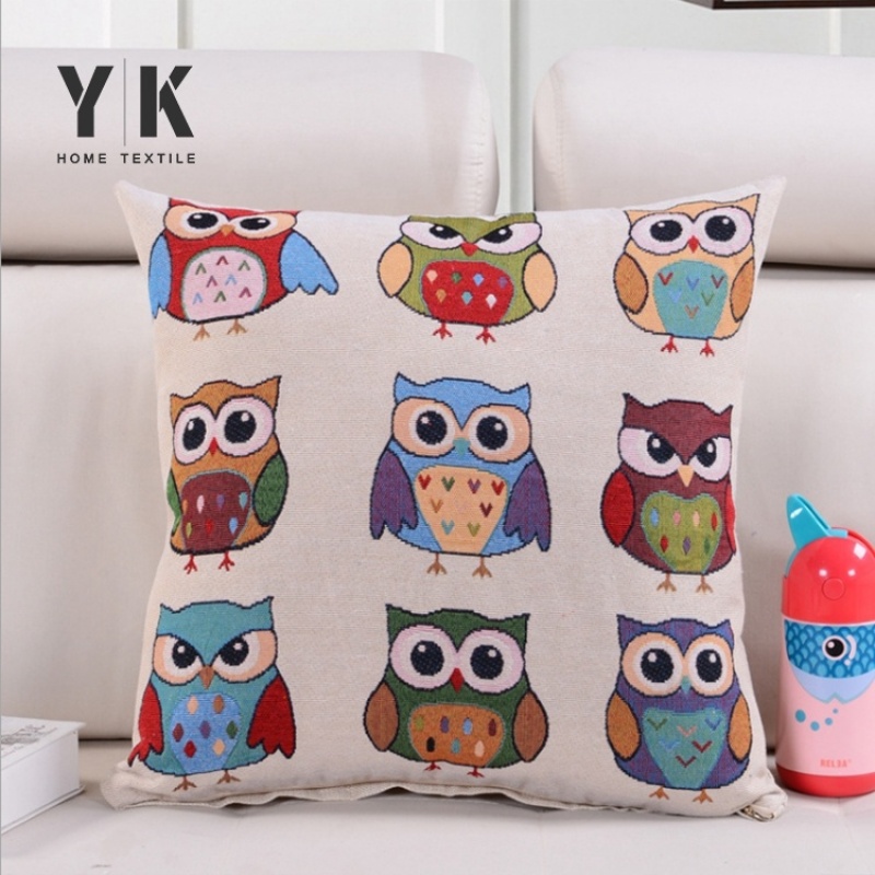 Cartoon cute owl polystyrene foam cold seating wheelchair seat cushion