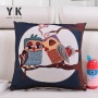 Cartoon cute owl polystyrene foam cold seating wheelchair seat cushion