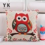 Cartoon cute owl polystyrene foam cold seating wheelchair seat cushion