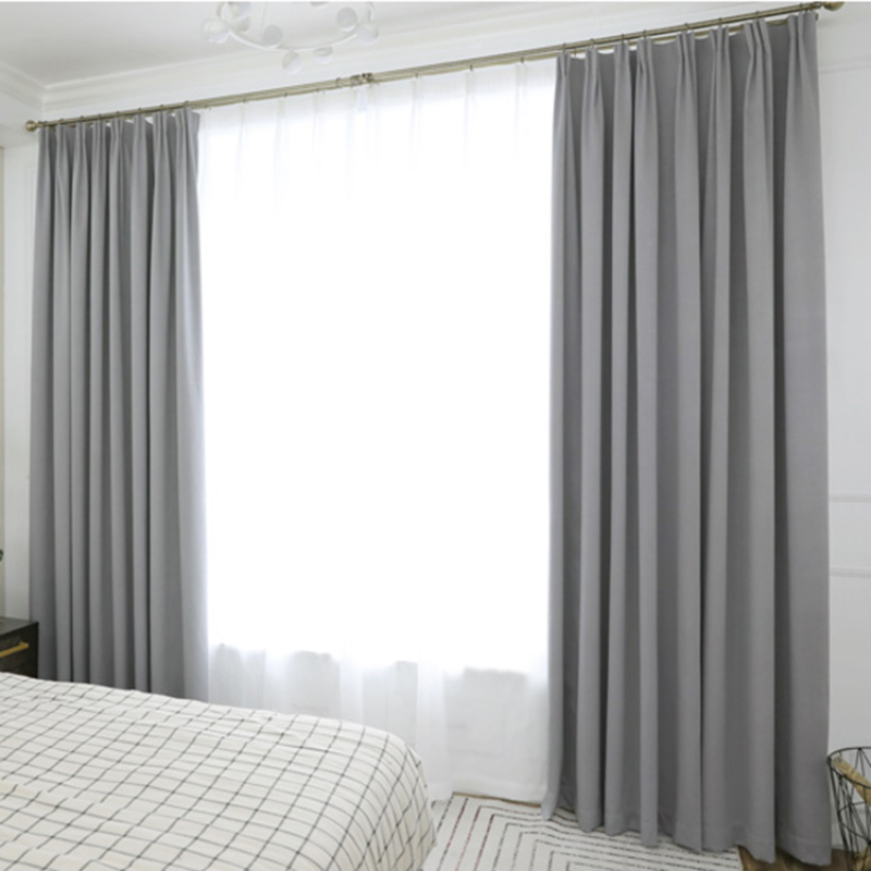 Productos Mas Vendidos En China Curtain Fabric 3 Pass Blackout Modele De Rideaux Salon/