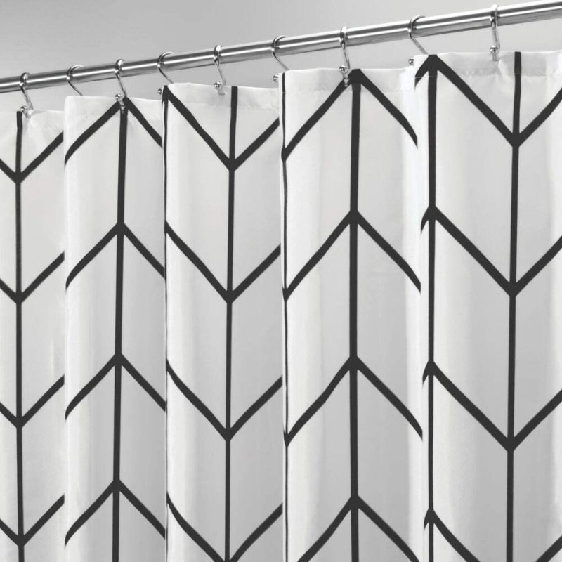 Simple waterproof shower curtain,Thickened polyester shower curtain fabric/