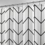 Simple waterproof shower curtain,Thickened polyester shower curtain fabric/