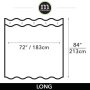 Simple waterproof shower curtain,Thickened polyester shower curtain fabric/
