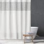 Simple waterproof shower curtain,Thickened polyester shower curtain fabric/