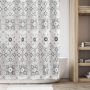 Simple waterproof shower curtain,Thickened polyester shower curtain fabric/