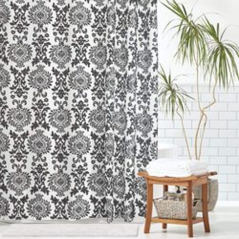 Simple waterproof shower curtain,Thickened polyester shower curtain fabric/