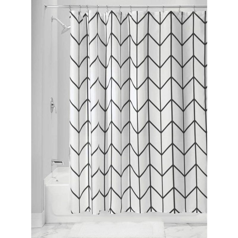 Simple waterproof shower curtain,Thickened polyester shower curtain fabric/