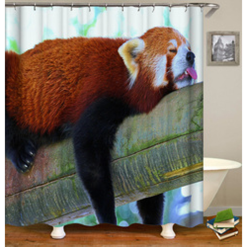 Drop Shipping 2021 Most Popular Minimalist Design Painted Elephant, 180*180cm Size Customized Design Shower Curtain#