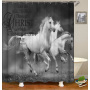 Drop Shipping 2021 Most Popular Minimalist Design Painted Elephant, 180*180cm Size Customized Design Shower Curtain#