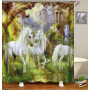 Drop Shipping 2021 Most Popular Minimalist Design Painted Elephant, 180*180cm Size Customized Design Shower Curtain#