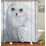 Drop Shipping 2021 Most Popular Minimalist Design Painted Elephant, 180*180cm Size Customized Design Shower Curtain#