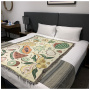 Fruits Thick Tapestry blanket Original design ins Nordic Throw Blanket Bedding Sheet Sofa Cover For Home decoration bedroom/
